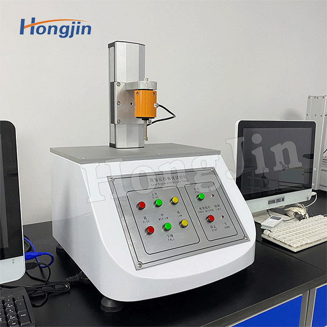 Máquina de prueba de curvas de medidor de carga de botón tipo computadora